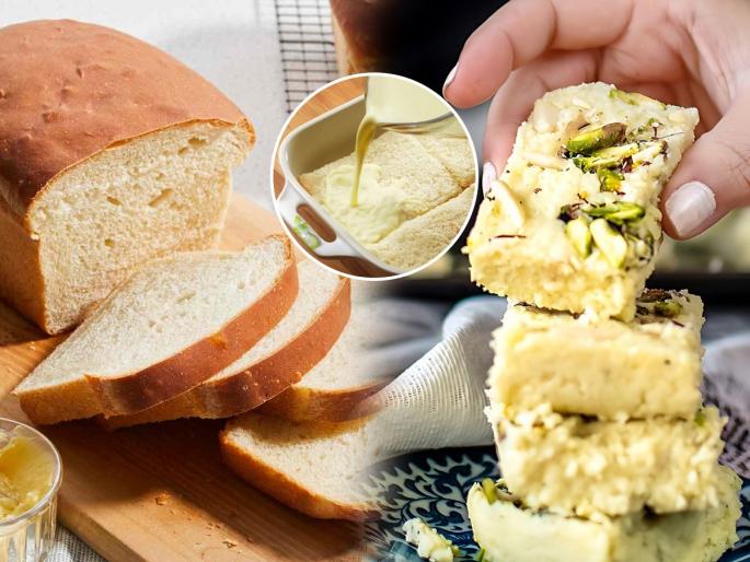 How to Make Kalakand from Bread Slices Bread kalakand recipe Instant bread kalakand Easy bread kalakand recipe How to make kalakand using bread Homemade bread kalakand | राखी पौर्णिमा स्पेशल : झटपट करा ब्रेडचा कलाकंद! विकतपेक्षा भारी मऊमऊ-रवाळ कलाकंद करा झटपट...
