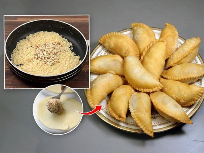 How To Make Karanji Saran Perfect Karanji Filling Recipe How To Make Perfect Karanji Saran | करंजीचे सारण फसते, करंजी होते खुळखुळा? पाहा करंजीचं सारण करण्याचं परफेक्ट प्रमाण, करंजी होईल खुसखुशीत...