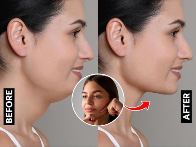 how to reduce fats on neck, 5 exercise to reduce fats on neck | गळ्यावर वाढणाऱ्या चरबीमुळे गळा गुबगुबीत दिसू लागला? ५ व्यायाम- मोरासारखी डौलदार होईल मान-गळा