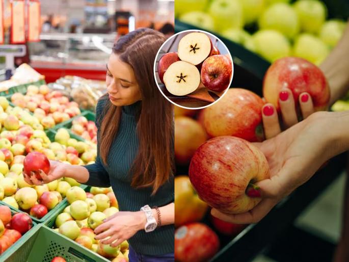 How to Identify Chemically Ripened Apple – Know Tricks ways to detect fake apples tricks to spot chemical coated apples how to check apple purity at home | तुम्हीसुद्धा केमिकलने पिकवलेली सफरचंद खाताय का? ४ स्मार्ट ट्रिक्स - पाहा कसं पटकन ओळखायचं...
