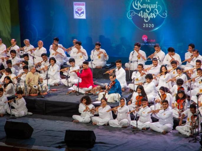 'Basari Utsav' to be celebrated with 90 flute artists | ९० बासरी कलाकारांसोबत साजरा होणार 'बासरी उत्सव', पं. हरिप्रसाद चौरसियांचे बासरी वादन