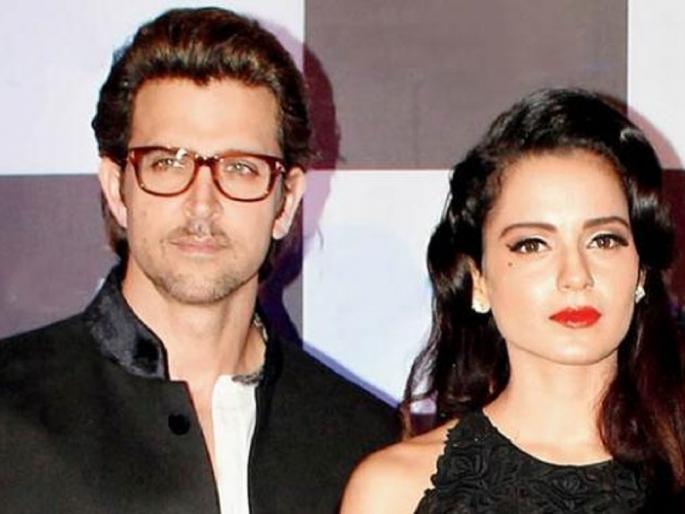 kangana ranaut responds to hrithik roshan | पुन्हा कंगनाने साधला ऋतिकवर निशाणा म्हणाली, काय रडकी गोष्ट सांगतोस