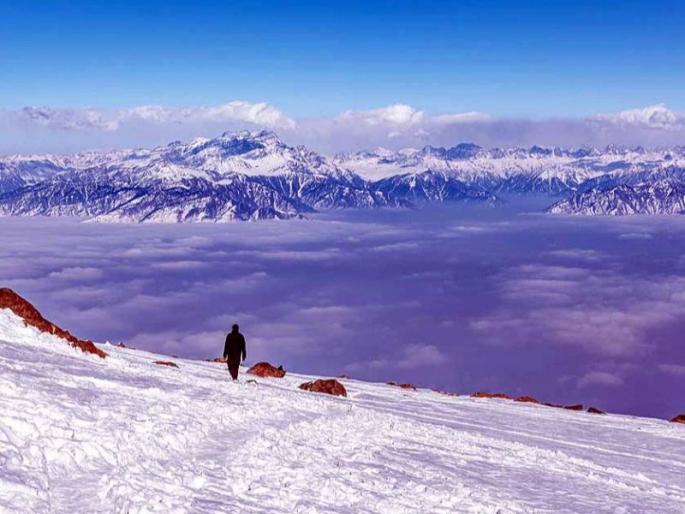 Rock glacier in Kashmir is becoming a new threat; Important information provided by researchers | काश्मीरमधील रॉक ग्लेशिअर बनतोय नवा धोका; संशोधकांनी दिली महत्वाची माहिती Rock glacier in Kashmir is becoming a new threat; Important information provided by researchers | काश्मीरमधील रॉक ग्लेशिअर बनतोय नवा धोका; संशोधकांनी दिली महत्वाची माहिती
