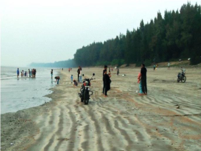 Tourist crowds despite fears of an outbreak | रुग्णवाढीची भीती असूनही पर्यटनस्थळी गर्दी; सलग तीन दिवसांच्या सुट्टीमुळे घराबाहेर पडले लोक