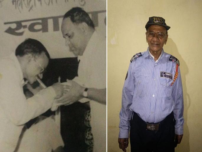 Devram Tijore was a corporator of Nagpur Municipal Corporation for 10 years. | १० वर्षे नगरसेवक, ५ वर्ष स्थायी समितीचे होते अध्यक्ष; मात्र आज करताय वॉचमनची नोकरी! Devram Tijore was a corporator of Nagpur Municipal Corporation for 10 years. | १० वर्षे नगरसेवक, ५ वर्ष स्थायी समितीचे होते अध्यक्ष; मात्र आज करताय वॉचमनची नोकरी!