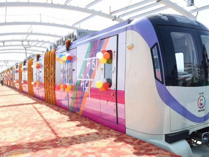Pune Metro will run from April; Saint Tukaramanagar-Fugewadi phase completed | पुणे मेट्रो एप्रिलपासून धावणार; संत तुकारामनगर-फुगेवाडी टप्पा पूर्ण Pune Metro will run from April; Saint Tukaramanagar-Fugewadi phase completed | पुणे मेट्रो एप्रिलपासून धावणार; संत तुकारामनगर-फुगेवाडी टप्पा पूर्ण