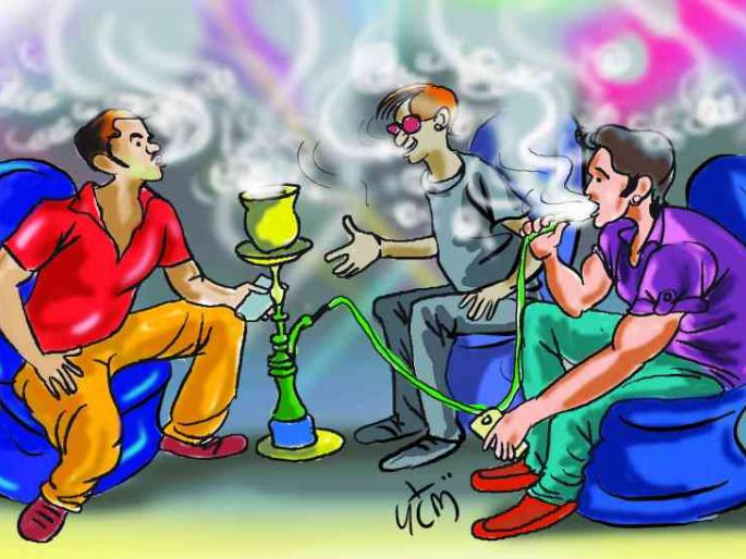 Raids in two Hukka Parlors | शहरातील दोन हुक्का पार्लरवर छापे