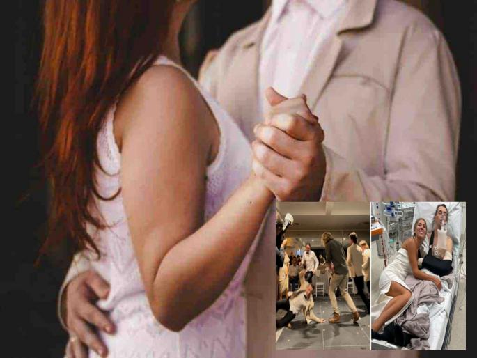 The groom was having a romantic relationship with the bride while intoxicated, when an accident happened and he reached the hospital | नशेच्या धुंदीत नववधूसोबत रोमँटिक होत होता वर, तेवढ्यात घडला अपघात आणि पोहोचला रुग्णालयात The groom was having a romantic relationship with the bride while intoxicated, when an accident happened and he reached the hospital | नशेच्या धुंदीत नववधूसोबत रोमँटिक होत होता वर, तेवढ्यात घडला अपघात आणि पोहोचला रुग्णालयात