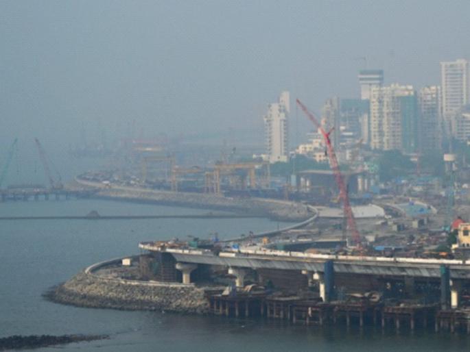 Pollution levels in Mumbai are at worst due to smoke from firecrackers | हवेचं वाजलं दिवाळं...; फटाक्यांच्या धुरामुळे मुंबईतील प्रदूषण पातळी वाईट स्तरावर Pollution levels in Mumbai are at worst due to smoke from firecrackers | हवेचं वाजलं दिवाळं...; फटाक्यांच्या धुरामुळे मुंबईतील प्रदूषण पातळी वाईट स्तरावर