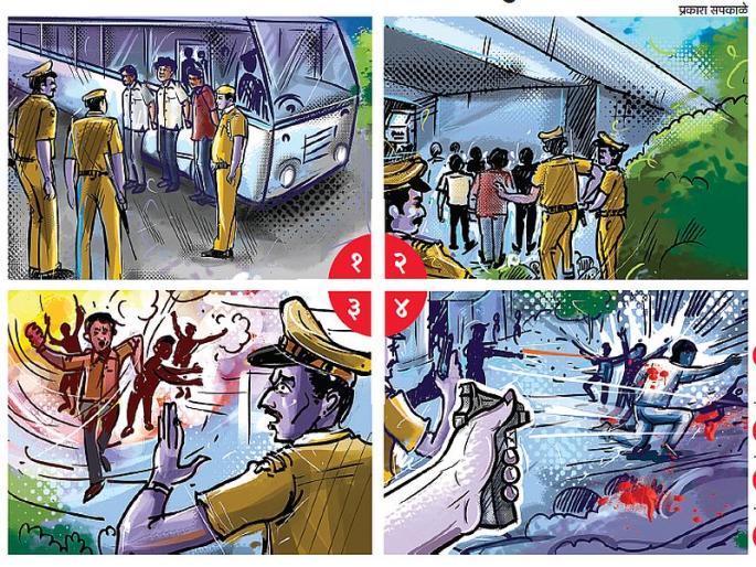 Hyderabad Encounter: Four suspects killed in Hyderabad rape case | Hyderabad Encounter: हैदराबाद बलात्कार प्रकरणातील चारही संशयीत चकमकीत ठार Hyderabad Encounter: Four suspects killed in Hyderabad rape case | Hyderabad Encounter: हैदराबाद बलात्कार प्रकरणातील चारही संशयीत चकमकीत ठार