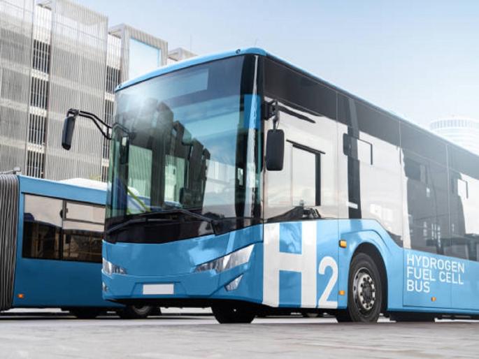 First Hydrogen Fuel Cell Bus Service In Ladakh, NTPC starts trial run of hydrogen bus in Leh | भारतातील पहिली हायड्रोजनवर चालणारी बस लडाखमध्ये सुरू होणार! जाणून घ्या सविस्तर... First Hydrogen Fuel Cell Bus Service In Ladakh, NTPC starts trial run of hydrogen bus in Leh | भारतातील पहिली हायड्रोजनवर चालणारी बस लडाखमध्ये सुरू होणार! जाणून घ्या सविस्तर...