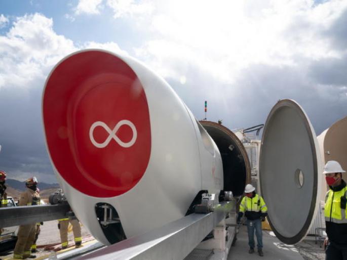 Unprecedented success of the first human test of the 'Hyperloop' project in the United States; Unique performance of Pune youth | मराठमोळ्या पुणेकरानं कमाल केली, 'हायपरलूप'ची मानवी चाचणी यशस्वी झाली! Unprecedented success of the first human test of the 'Hyperloop' project in the United States; Unique performance of Pune youth | मराठमोळ्या पुणेकरानं कमाल केली, 'हायपरलूप'ची मानवी चाचणी यशस्वी झाली!