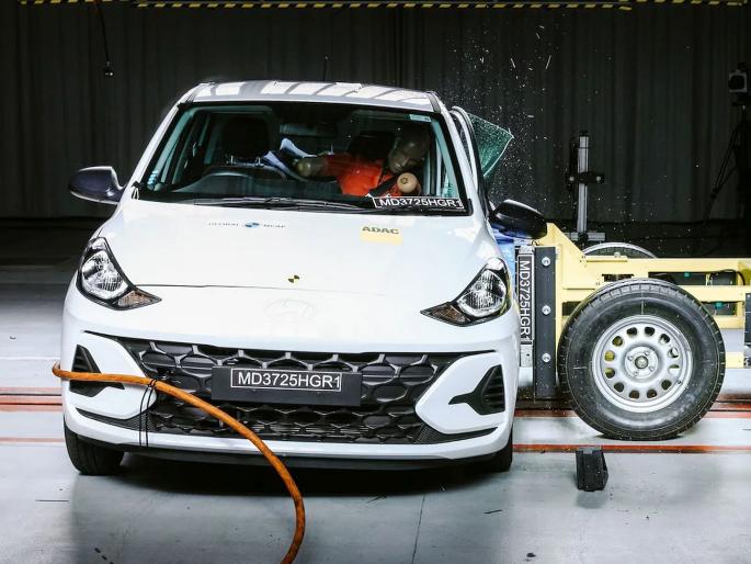 Shocking! 'Made in India' Hyundai Grand i10 gets 'Zero' star rating in GNCAP crash test | धक्कादायक! 'मेड इन इंडिया' Hyundai Nios ला GNCAP क्रॅश टेस्टमध्ये 'झिरो' स्टार रेटिंग Shocking! 'Made in India' Hyundai Grand i10 gets 'Zero' star rating in GNCAP crash test | धक्कादायक! 'मेड इन इंडिया' Hyundai Nios ला GNCAP क्रॅश टेस्टमध्ये 'झिरो' स्टार रेटिंग