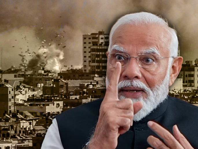 I called for an end to the bombing of Gaza PM Modi on Hindu Muslim allegations | 'गाझावरील बॉम्बहल्ले थांबवण्यासाठी मी इस्रायलला...'; पॅलेस्टाईनबाबत मोदींचा मोठा खुलासा I called for an end to the bombing of Gaza PM Modi on Hindu Muslim allegations | 'गाझावरील बॉम्बहल्ले थांबवण्यासाठी मी इस्रायलला...'; पॅलेस्टाईनबाबत मोदींचा मोठा खुलासा