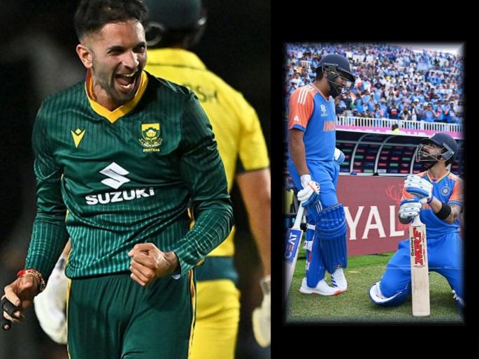 South Africa Spinner Keshav Maharaj Becomes No 1 Ranked ODI Bowler In ICC Rankings Rohit Sharma Virat Kohli Name Disappear | ICC ODI Rankings : केशव महाराज नंबर वन बॉलर! बॅटरच्या यादीतून रोहित-विराटचं नाव 'गायब'; कारण...
