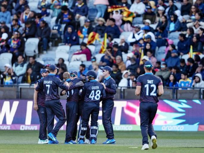 Big upset in first match, Namibia's sensational 55-run win over Asian champions Sri Lanka | SL Vs NAM: पहिल्याच सामन्यात मोठी उलथापालथ, नामिबियाचा आशियाई चॅम्पियन श्रीलंकेवर ५५ धावांनी सनसनाटी विजय