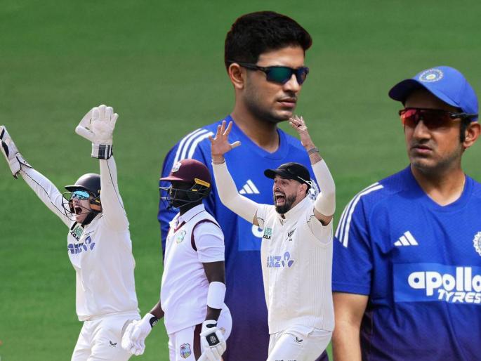 ICC WTC Points Table 2025-27 Updated New Zealand Jumps Past India And Pakistan After Taking 1-0 Lead Against West Indies | ICC WTC Points Table : न्यूझीलंडच्या विजयाचा टीम इंडियासह पाकला फटका; गुणतालिकेत मोठी उलथापालथ