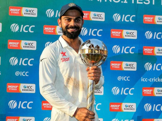 India's 42 month streak 7th longest reign as no. 1 Test Team svg | टीम इंडियानं 42 महिन्यांनी गमावलं अव्वल स्थान; सर्वाधिक काळ टॉपवर राहणारा सातवा संघ! 