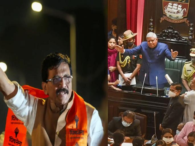 Sanjay Raut: Legislature thieves: Sanjay Raut apologized or else...; A proposal of action will be sent to Rajyasabha vice president Dhankhad | Sanjay Raut: विधिमंडळ चोरमंडळ: संजय राऊतांनी माफी मागितली नाहीतर...; धनखडांकडे कारवाईचा प्रस्ताव जाणार Sanjay Raut: Legislature thieves: Sanjay Raut apologized or else...; A proposal of action will be sent to Rajyasabha vice president Dhankhad | Sanjay Raut: विधिमंडळ चोरमंडळ: संजय राऊतांनी माफी मागितली नाहीतर...; धनखडांकडे कारवाईचा प्रस्ताव जाणार