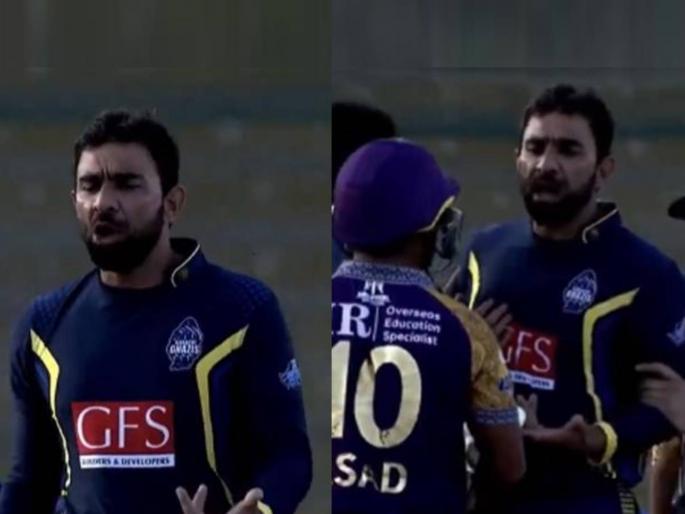 Iftikhar Ahmed Asad Shafiq Fight in Pakistan Sindh premier league apology on social media | पाकिस्तानी खेळाडू Live मॅचमध्ये हुल्लडबाजी; नंतर आली सर्वांसमोर जाहीर माफी मागायची वेळ