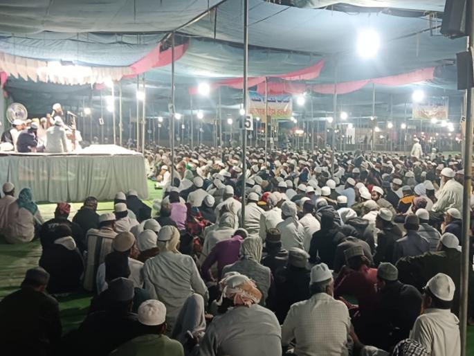 'First, a village procession for all religions, then an Ijtema starts!' Social harmony maintained at Takli Rajerai in Chhatrapati Sambhajinagar | सर्वधर्मीयांना गावपंगत देऊन सलोख्याच्या इज्तेमाची सुरुवात; टाकळी राजेराय येथे स्तुत्य उपक्रम! 'First, a village procession for all religions, then an Ijtema starts!' Social harmony maintained at Takli Rajerai in Chhatrapati Sambhajinagar | सर्वधर्मीयांना गावपंगत देऊन सलोख्याच्या इज्तेमाची सुरुवात; टाकळी राजेराय येथे स्तुत्य उपक्रम!
