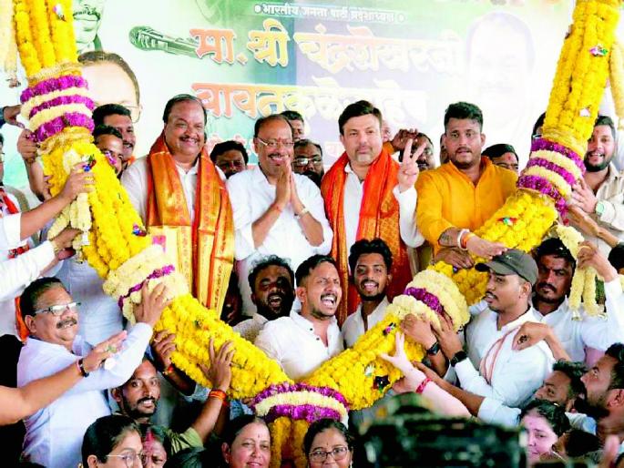 BJP's OBC Yatra starts from Pardi; Dharapgarh will give justice to sub-castes including castes: Chandrasekhar Bawankule | भाजपच्या ओबीसी यात्रेचा पारडीतून जागर BJP's OBC Yatra starts from Pardi; Dharapgarh will give justice to sub-castes including castes: Chandrasekhar Bawankule | भाजपच्या ओबीसी यात्रेचा पारडीतून जागर
