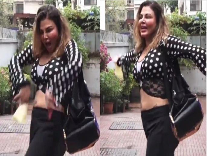 rakhi sawant dances on tip tip barsa pani song, see video | राखी सावंत थिरकली टिप टिप बरसा पानीवर, नेटिझन्स म्हणाले, एन्टरटेन्मेंट क्वीन, पाहा हा व्हिडिओ rakhi sawant dances on tip tip barsa pani song, see video | राखी सावंत थिरकली टिप टिप बरसा पानीवर, नेटिझन्स म्हणाले, एन्टरटेन्मेंट क्वीन, पाहा हा व्हिडिओ