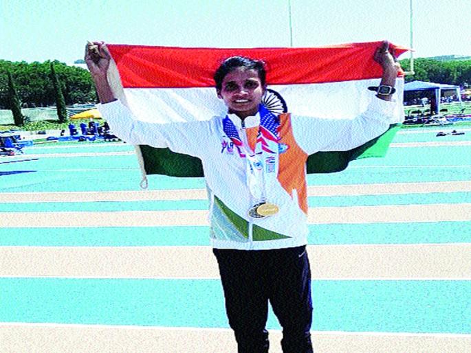 Sonia Mokal's Satas Smrpar Bharari, International athletic: Gold Medal in California | सोनिया मोकलची सातासमुद्रापार भरारी, आंतरराष्ट्रीय अॅथलॅटिक : कॅलिफोर्निया येथे पटकावले सुवर्ण पदक Sonia Mokal's Satas Smrpar Bharari, International athletic: Gold Medal in California | सोनिया मोकलची सातासमुद्रापार भरारी, आंतरराष्ट्रीय अॅथलॅटिक : कॅलिफोर्निया येथे पटकावले सुवर्ण पदक