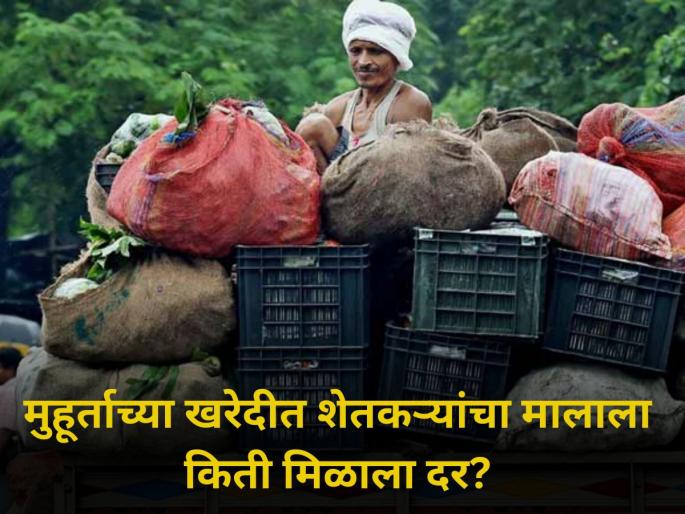 maharashtra market yard diwali festival farmer producers rate price laxmipujan muhurt | मुहूर्ताच्या खरेदीत शेतकऱ्यांचा मालाला किती मिळाला दर? जाणून घ्या maharashtra market yard diwali festival farmer producers rate price laxmipujan muhurt | मुहूर्ताच्या खरेदीत शेतकऱ्यांचा मालाला किती मिळाला दर? जाणून घ्या