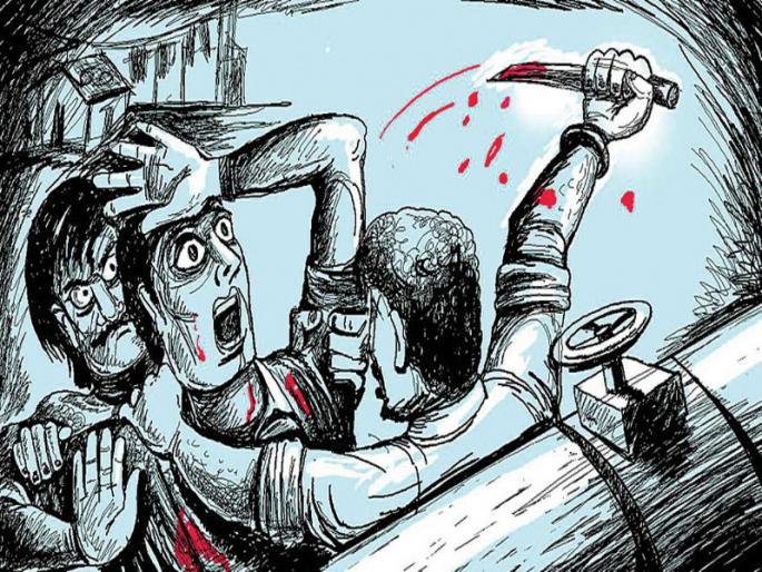 A young man who asked for an answer for teasing his aunt was stabbed | मामेबहिणीला चिडविल्याचा जाब विचारणाऱ्या तरुणावर वार A young man who asked for an answer for teasing his aunt was stabbed | मामेबहिणीला चिडविल्याचा जाब विचारणाऱ्या तरुणावर वार