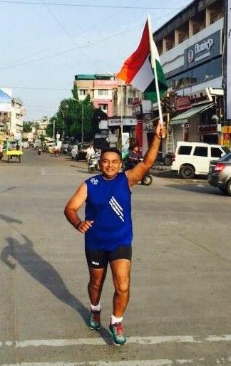 The determination of Nagpur's Mitesh Rambhia to run 860 km of distance in 15 days | नागपूरचे मितेश रांभिया यांचा ८६० किमी अंतर १५ दिवसांत धावण्याचा निर्धार