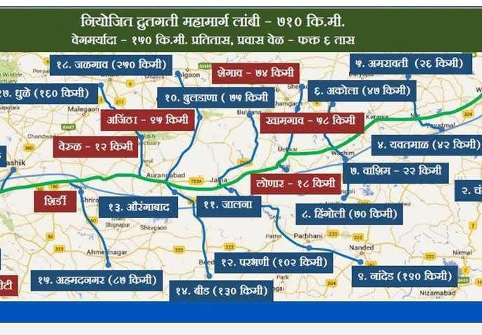 Land slowdown Samrudhi highway creation delays, adjacent to Krishi Samriddhi Kendra, only road uprising priority | भुसंपादनाची गती मंदावली; समृद्धी महामार्ग निर्मितीस विलंब!, कृषी समृद्धी केंद्रांना बगल, केवळ रस्ता निर्मितीस प्राधान्य Land slowdown Samrudhi highway creation delays, adjacent to Krishi Samriddhi Kendra, only road uprising priority | भुसंपादनाची गती मंदावली; समृद्धी महामार्ग निर्मितीस विलंब!, कृषी समृद्धी केंद्रांना बगल, केवळ रस्ता निर्मितीस प्राधान्य