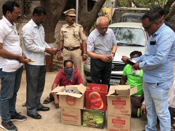 Illegal piracy caught on Day of the Day | ‘ड्राय डे’च्या दिवशी अवैध दारुसाठा पकडला Illegal piracy caught on Day of the Day | ‘ड्राय डे’च्या दिवशी अवैध दारुसाठा पकडला