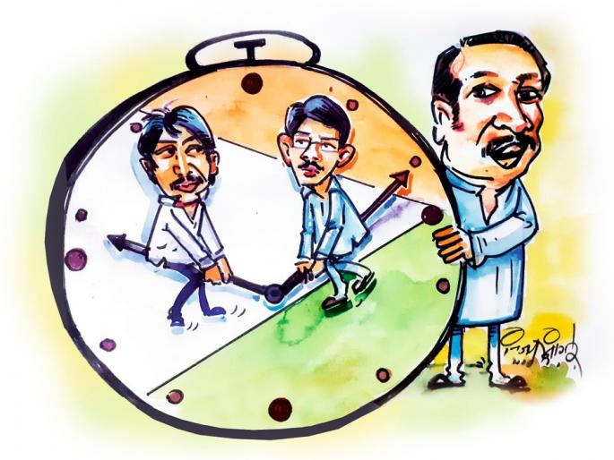 The clock is now yours! | समदं घड्याळ आता तुमचंच !