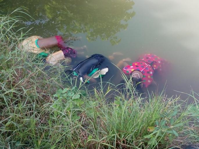 Buldhana: body of a woman with four daughters was found in the well | माळेगावात चार मुलींसह महिलेचा मृतदेह विहीरीत आढळला Buldhana: body of a woman with four daughters was found in the well | माळेगावात चार मुलींसह महिलेचा मृतदेह विहीरीत आढळला