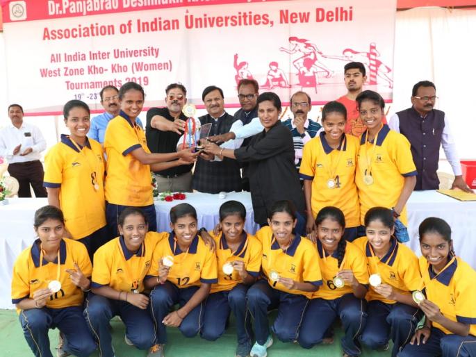 Western Regional Kho-Kho Competition: Mumbai University Team Ajinkya | पश्चिम विभागीय खो-खो स्पर्धा: मुंबई विद्यापीठ संघ अजिंक्य Western Regional Kho-Kho Competition: Mumbai University Team Ajinkya | पश्चिम विभागीय खो-खो स्पर्धा: मुंबई विद्यापीठ संघ अजिंक्य