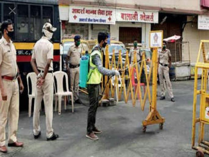 Corolla infection in Worli Koliwada, Dharavi | वरळी कोळीवाडा, धारावीत बंदोबस्त केलेल्या पोलिसांना कोरोनाचा संसर्ग Corolla infection in Worli Koliwada, Dharavi | वरळी कोळीवाडा, धारावीत बंदोबस्त केलेल्या पोलिसांना कोरोनाचा संसर्ग