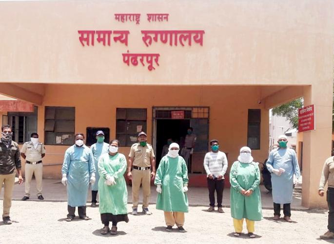 Comforting news; The patient suffering from ‘corona’ will now get treatment in Pandharpur | दिलासादायक बातमी; ‘कोरोना’बाधित रुग्णाला आता पंढरपुरात मिळणार उपचार 