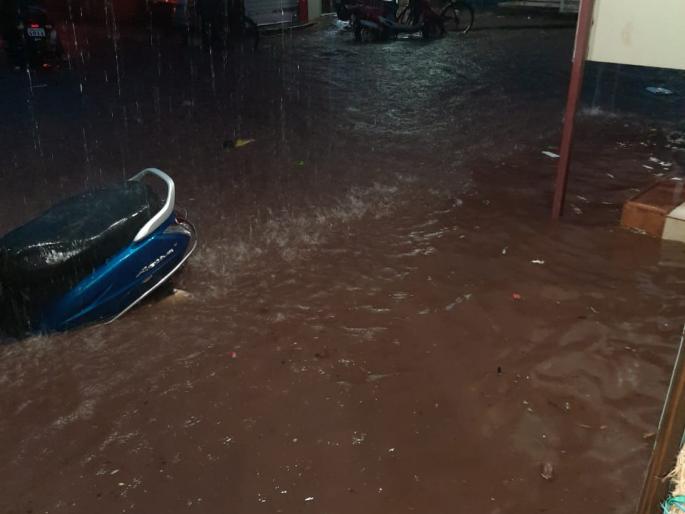 More than 9 inches of rain in just 2 hours in Ratnagiri taluka | रत्नागिरी तालुक्यात अवघ्या २ तासात ९ इंचापेक्षा अधिक पाऊस More than 9 inches of rain in just 2 hours in Ratnagiri taluka | रत्नागिरी तालुक्यात अवघ्या २ तासात ९ इंचापेक्षा अधिक पाऊस