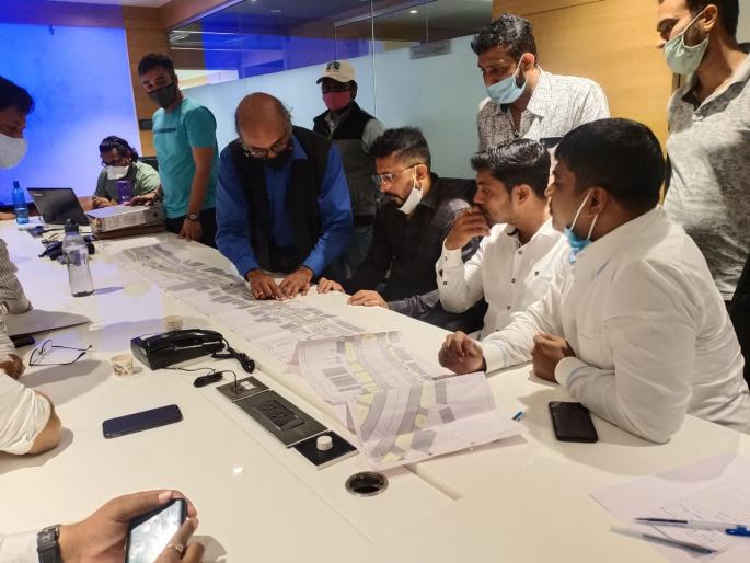 Traders oppose 'Urban Street' in Bhosari; Alleged to be working in an arbitrary manner | भोसरीतील 'अर्बन स्ट्रीट 'ला व्यापाऱ्यांचा विरोध; मनमानी पध्दतीने काम सुरू असल्याचा केला आरोप  Traders oppose 'Urban Street' in Bhosari; Alleged to be working in an arbitrary manner | भोसरीतील 'अर्बन स्ट्रीट 'ला व्यापाऱ्यांचा विरोध; मनमानी पध्दतीने काम सुरू असल्याचा केला आरोप