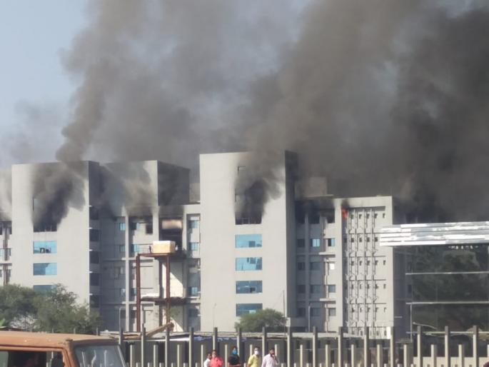 Fire breaks out at Serum Institute: Five charred bodies recovered from Serum Institute of India building where fire broke out in afternoon: Fire official | Fire breaks out at Serum Institute : सीरम इन्स्टिट्यूटच्या आगीत 5 जणांचा मृत्यू, आरोग्यमंत्र्यांची माहिती Fire breaks out at Serum Institute: Five charred bodies recovered from Serum Institute of India building where fire broke out in afternoon: Fire official | Fire breaks out at Serum Institute : सीरम इन्स्टिट्यूटच्या आगीत 5 जणांचा मृत्यू, आरोग्यमंत्र्यांची माहिती