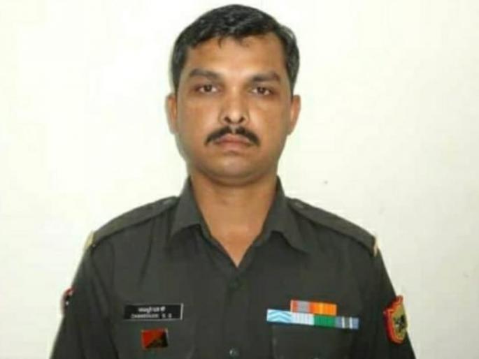 Veer Jawan Sharad Chandgude from Ashti taluka | आष्टी तालुक्यातील वीर जवान शरद चांदगुडे अनंतात विलीन Veer Jawan Sharad Chandgude from Ashti taluka | आष्टी तालुक्यातील वीर जवान शरद चांदगुडे अनंतात विलीन