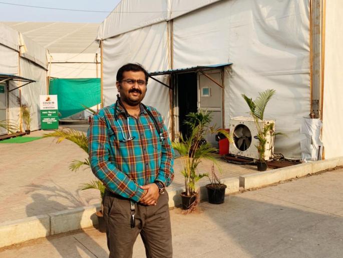 Coronavirus Pune: a day in the life of a doctor in Jumbo covid hospital | Coronavirus Pune :जंबो कोव्हिड रुग्णालयातील डॉक्टरच्या आयुष्यातील दिवस ! Coronavirus Pune: a day in the life of a doctor in Jumbo covid hospital | Coronavirus Pune :जंबो कोव्हिड रुग्णालयातील डॉक्टरच्या आयुष्यातील दिवस !
