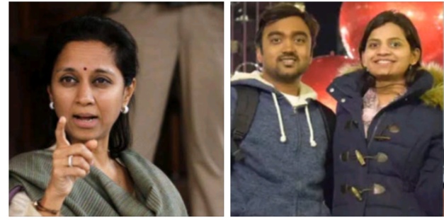 MP Supriya Sule's tweet on the suspicious death of Rudrawar couple in Ambejogai in the US; Said .... | अंबाजोगाई येथील रुद्रवार दाम्पत्याचा अमेरिकेत संशयास्पद मृत्यू; खासदार सुप्रिया सुळेंची केंद्राकडे ट्विटद्वारे 'ही' मागणी MP Supriya Sule's tweet on the suspicious death of Rudrawar couple in Ambejogai in the US; Said .... | अंबाजोगाई येथील रुद्रवार दाम्पत्याचा अमेरिकेत संशयास्पद मृत्यू; खासदार सुप्रिया सुळेंची केंद्राकडे ट्विटद्वारे 'ही' मागणी