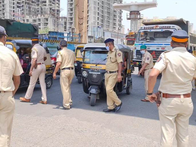 Highway jam from Dahisar CheckNaka to Kashimira due to police investigation; Long queues of vehicles | पोलीस तपासणीमुळे दहिसर चेकनाकापासून काशीमीरापर्यंतचा महामार्ग जाम; वाहनांच्या लांबच लांब रांगा Highway jam from Dahisar CheckNaka to Kashimira due to police investigation; Long queues of vehicles | पोलीस तपासणीमुळे दहिसर चेकनाकापासून काशीमीरापर्यंतचा महामार्ग जाम; वाहनांच्या लांबच लांब रांगा