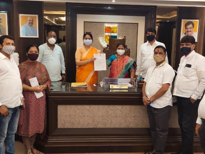 delegation of BJP corporators demanded action against secretary in connection with online general assembly voting scam | ऑनलाईन महासभेतील मतदान घोटाळ्याप्रकरणी भाजपा नगरसेवकांच्या शिष्टमंडळाची सचिवांवर कारवाईची मागणी 