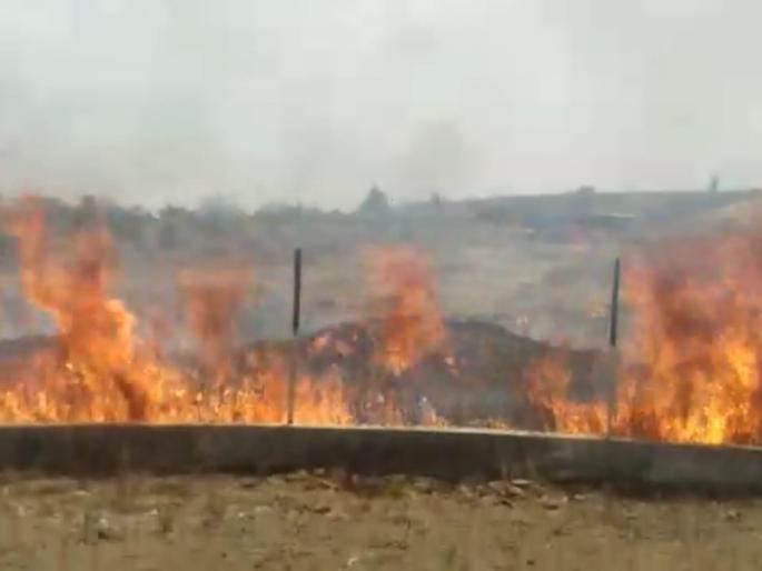 Fire in tourist destination Eco Science Park | पर्यटनस्थळ ईको सायन्स पार्क मध्ये आग Fire in tourist destination Eco Science Park | पर्यटनस्थळ ईको सायन्स पार्क मध्ये आग