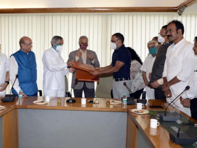 Contract between CID and Bharati University for Drawing Training | रेखाचित्र प्रशिक्षणासाठी सीआयडी -भारती विद्यापीठात सामंजस्य करार Contract between CID and Bharati University for Drawing Training | रेखाचित्र प्रशिक्षणासाठी सीआयडी -भारती विद्यापीठात सामंजस्य करार