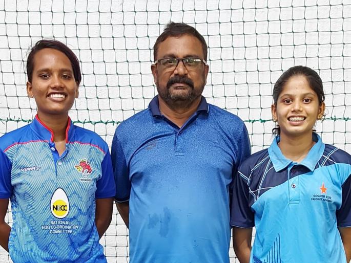 Vasai-Virar's two girls selected for India's Under-19 cricket team | वसई-विरारच्या दोन मुलींची 19 वर्षाखालील क्रिकेट संघात निवड