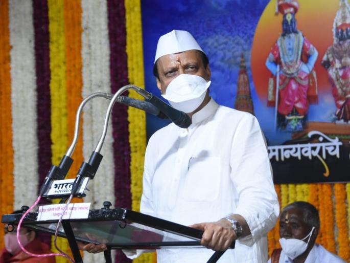 May peace and prosperity prevail in the state, the tradition of Wari should continue forever; Ajit Pawar's visit to Vitthal | राज्यात सुख शांती नांदावी, वारीची परंपरा कायम सुरू राहावी; अजित पवारांचे विठ्ठलाकडे साकडे May peace and prosperity prevail in the state, the tradition of Wari should continue forever; Ajit Pawar's visit to Vitthal | राज्यात सुख शांती नांदावी, वारीची परंपरा कायम सुरू राहावी; अजित पवारांचे विठ्ठलाकडे साकडे